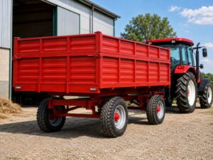Burty do przyczepy AUTOSAN D-35 S – komplet z nadstawkami 4000 × 1930 mm