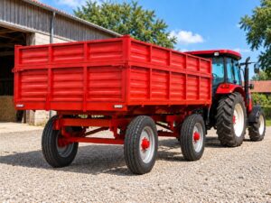 Burty do przyczepy AUTOSAN D-46/D-47 – komplet z nadstawkami 4100 × 2230 mm
