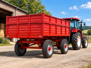 Burty do przyczepy AUTOSAN D-732 4100 × 2000 mm - komplet z nadstawkami