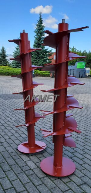 Wał ślimakowy pionowy do rozrzutnika Cynkomet